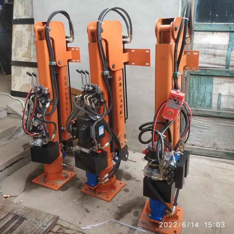 增城区重汽蓝牌随车吊 3.2吨 国六动力强 液压驱动 农用自卸起重机